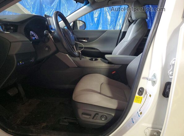 JTEAAAAHXMJ052744 2021 TOYOTA VENZA White Vista interior delantera