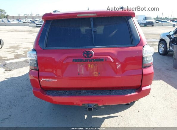 JTEMU5JRXM5935482 2021 TOYOTA 4RUNNER Red 