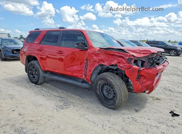 JTENU5JR5M5867547 2021 TOYOTA 4RUNNER Red Delantero derecho