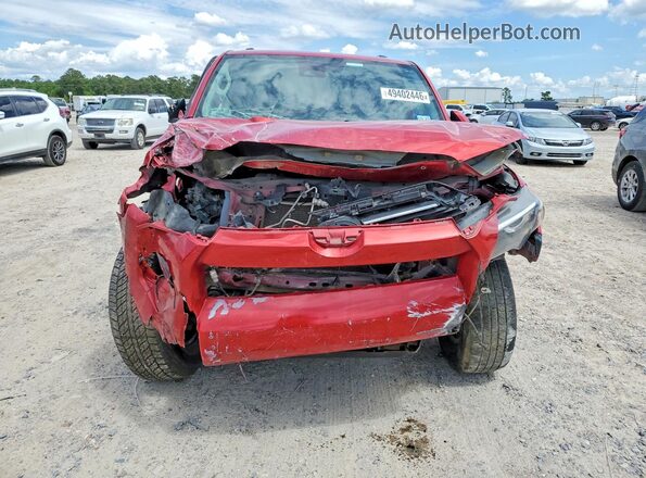 JTENU5JR5M5867547 2021 TOYOTA 4RUNNER Red Vista frontal