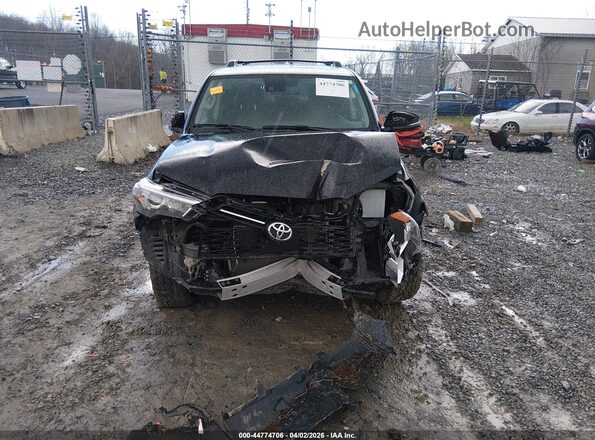 JTENU5JR7P6205967 2023 TOYOTA 4RUNNER Black Вид щитка приладів