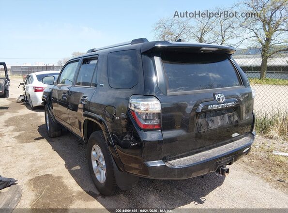 JTENU5JRXR6221129 2024 TOYOTA 4RUNNER Black Հետևի ձախ