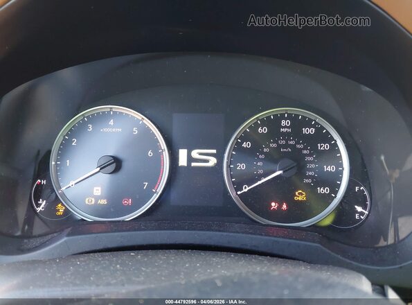 JTHAA1D25M5117616 2021 LEXUS IS 300 Серый Вид задних сидений