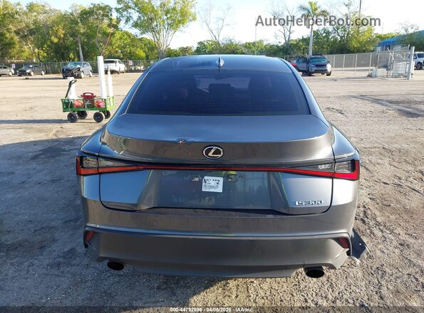 JTHAA1D25M5117616 2021 LEXUS IS 300 Серый 