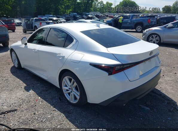 JTHAA1D2XM5116431 2021 LEXUS IS 300 Белый Задняя левая четверть