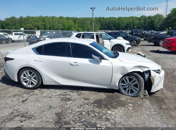 JTHAA1D2XM5116431 2021 LEXUS IS 300 Белый Вид задней части салона