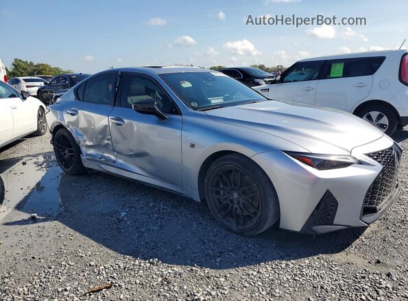 JTHAP1D20R5006154 2024 LEXUS IS Серебряный Передняя правая четверть