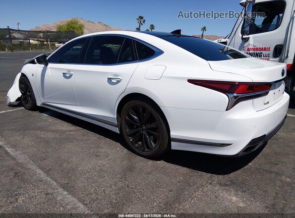 JTHB51FF1J5000331 2018 LEXUS LS 500 White Rear left
