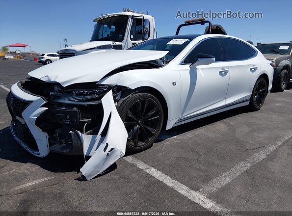 JTHB51FF1J5000331 2018 LEXUS LS 500 White Front left