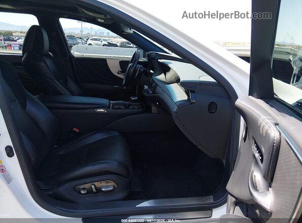 JTHB51FF1J5000331 2018 LEXUS LS 500 White Front interior view