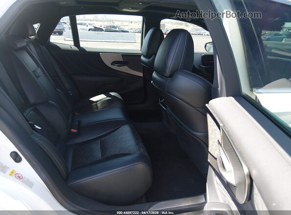 JTHB51FF1J5000331 2018 LEXUS LS 500 White VIN sticker view