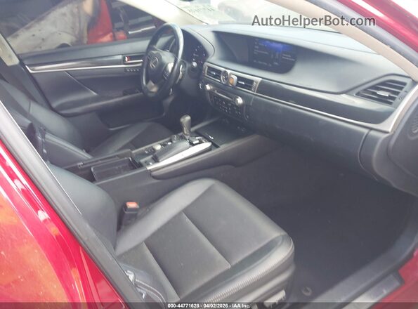 JTHBA1BL5GA000808 2016 LEXUS GS 200T Красный Вид салона спереди