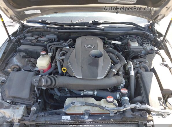 JTHBA1D21G5019448 2016 LEXUS IS 200T Silver Вид ззаду