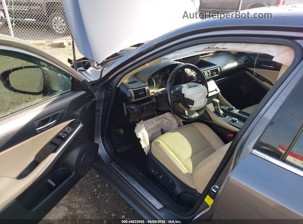 JTHBA1D22G5020916 2016 LEXUS IS 200T Gray 