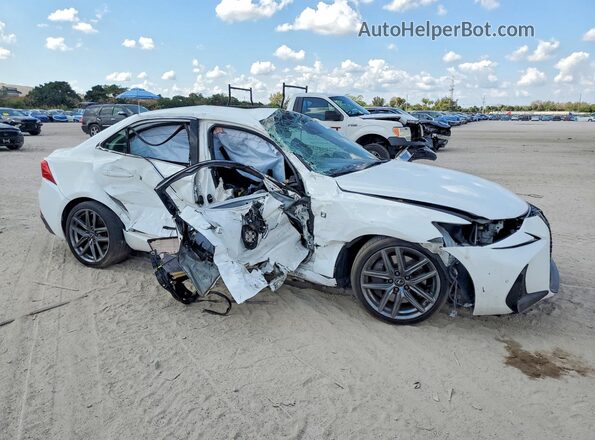 JTHBA1D26K5085437 2019 LEXUS IS White წინა მარჯვენა