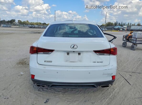 JTHBA1D26K5085437 2019 LEXUS IS White უკანა ხედი