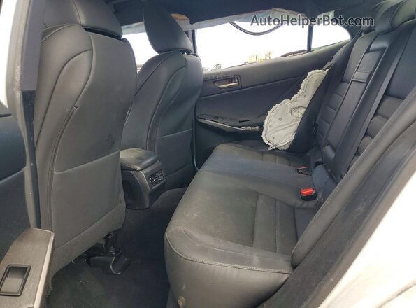 JTHBA1D26K5085437 2019 LEXUS IS White უკანა სავარძლების ხედი