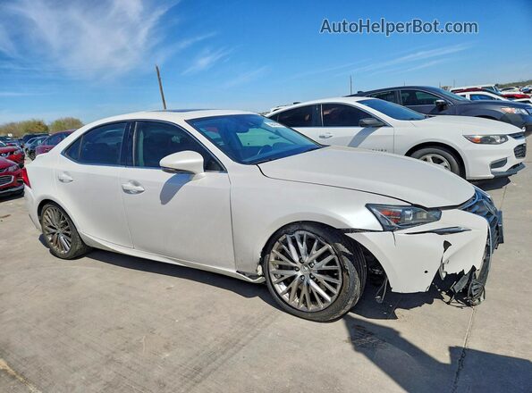 JTHBA1D27H5046820 2017 LEXUS IS Белый Передняя правая четверть