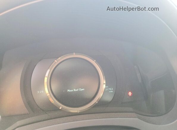 JTHBA1D29K5099591 2019 LEXUS IS Gray Widok zestawu wskaźników