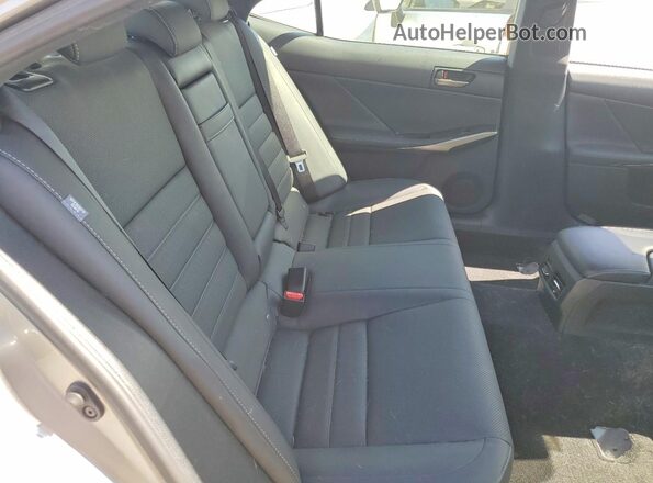 JTHBA1D29K5099591 2019 LEXUS IS Gray Widok tylnych siedzeń