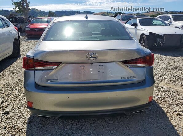 JTHBA1D29K5099591 2019 LEXUS IS Gray Widok z tyłu