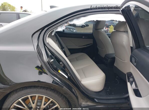 JTHBA1D2XG5015480 2016 LEXUS IS 200T Black Вид наклейки з VIN-кодом