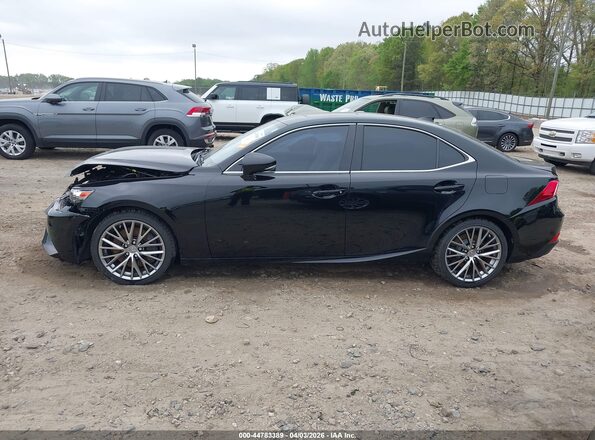 JTHBA1D2XG5015480 2016 LEXUS IS 200T Black 
