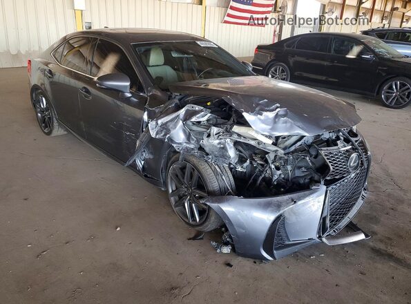 JTHBA1D2XJ5077968 2018 LEXUS IS Gray Front right