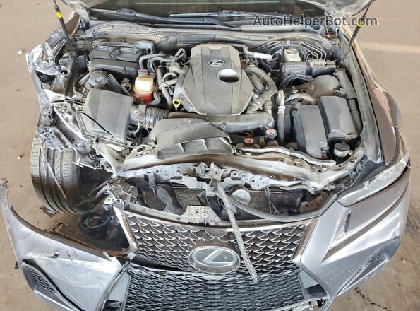 JTHBA1D2XJ5077968 2018 LEXUS IS Gray Rear interior view
