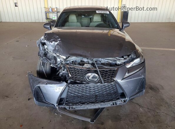 JTHBA1D2XJ5077968 2018 LEXUS IS Gray Front view