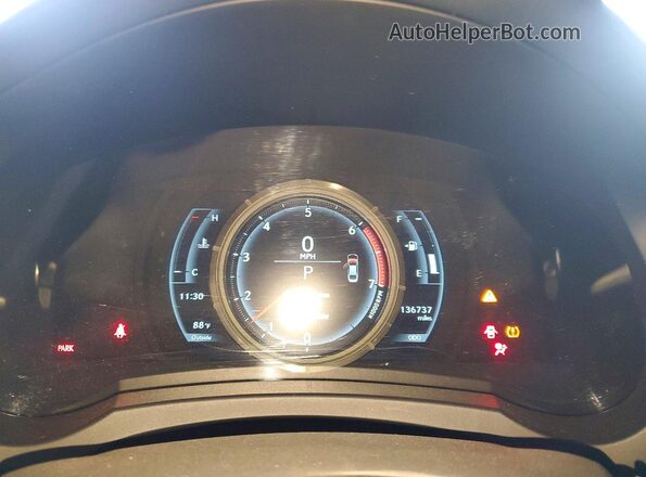 JTHBA1D2XJ5077968 2018 LEXUS IS Gray Instrument cluster view