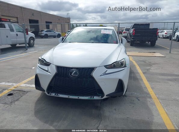 JTHBA1D2XK5091614 2019 LEXUS IS 300 White ხელსაწყოთა პანელის ხედი