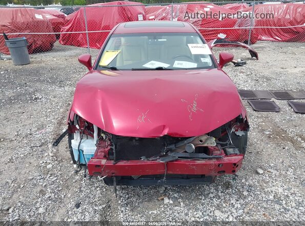 JTHBK1GG4G2223926 2016 LEXUS ES 350 Red Rear interior view
