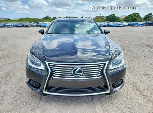 JTHBL5EF1H5144664 2017 LEXUS LS Black Front view