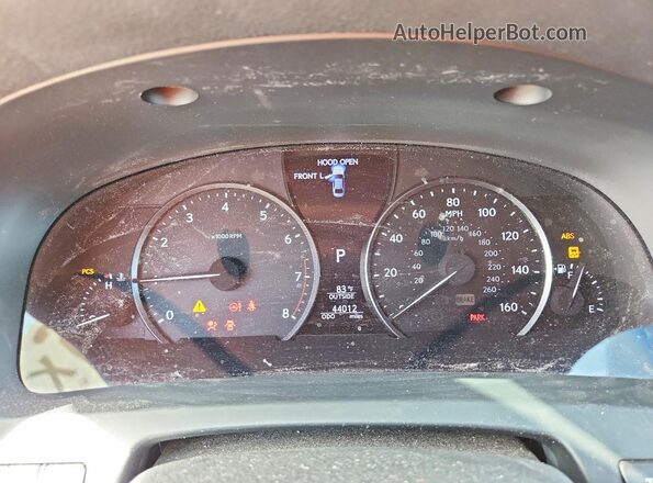 JTHBL5EF1H5144664 2017 LEXUS LS Black Instrument cluster view