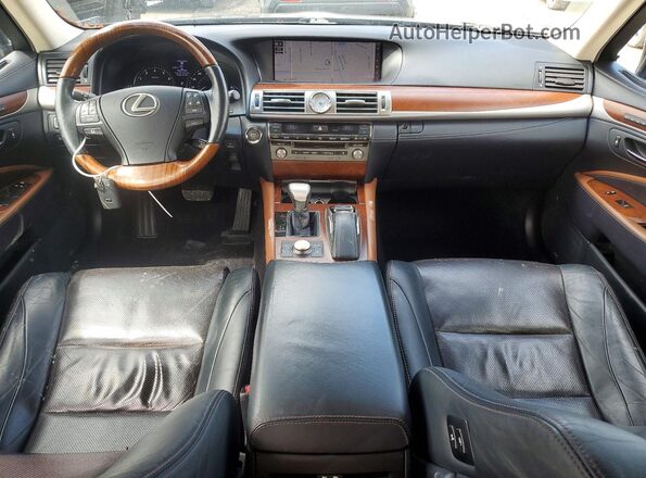 JTHBL5EF8H5146444 2017 LEXUS LS Black Вид панелі приладів