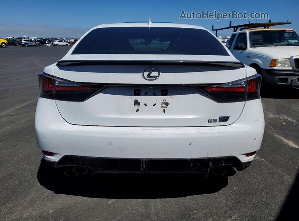 JTHBP1BL0HA002398 2017 LEXUS GS Белый Вид сзади