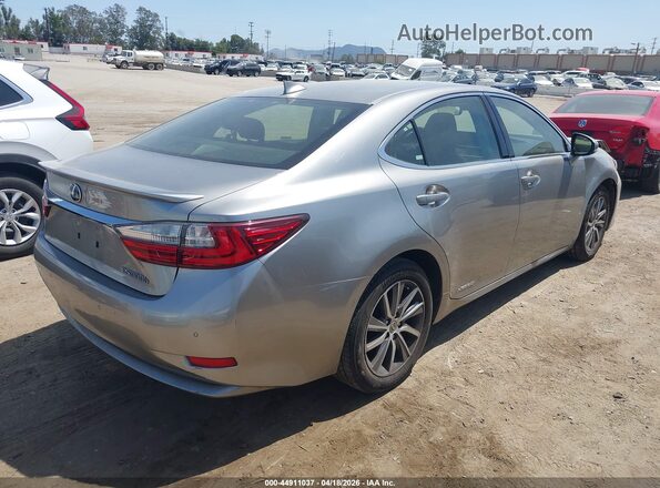 JTHBW1GG2G2106155 2016 LEXUS ES 300H Серый Задняя правая четверть
