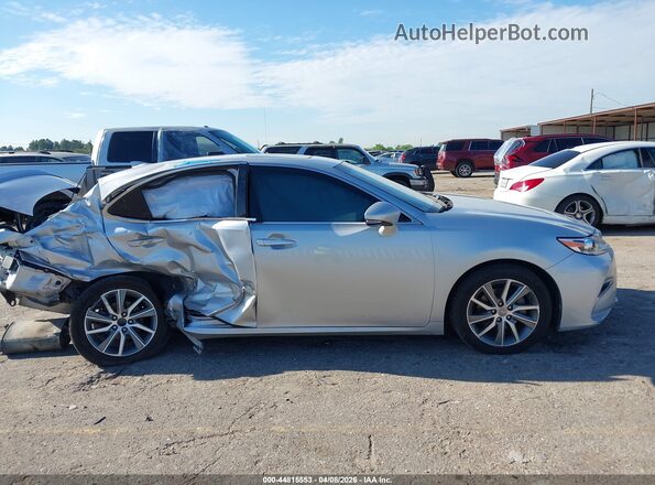 JTHBW1GG2J2185902 2018 LEXUS ES 300H Silver Սարքավորումների վահանակի տեսք