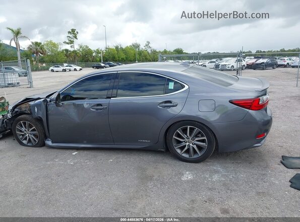JTHBW1GG3H2138193 2017 LEXUS ES 300H Gray Սալոնի 360 աստիճան տեսք