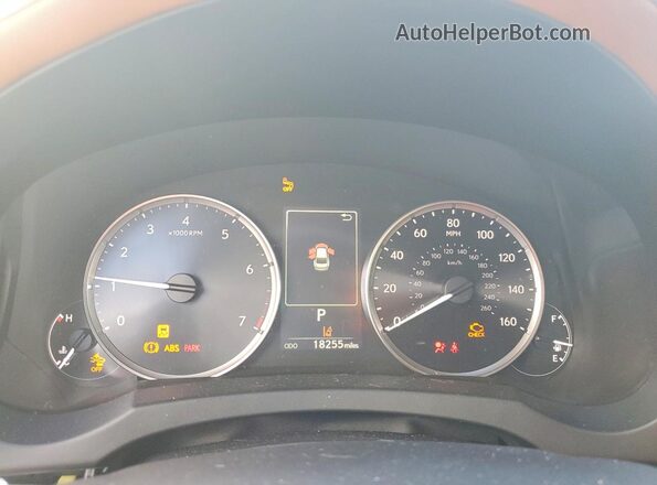 JTHBZ1B25R5078792 2024 LEXUS IS Белый Вид щитка приборов