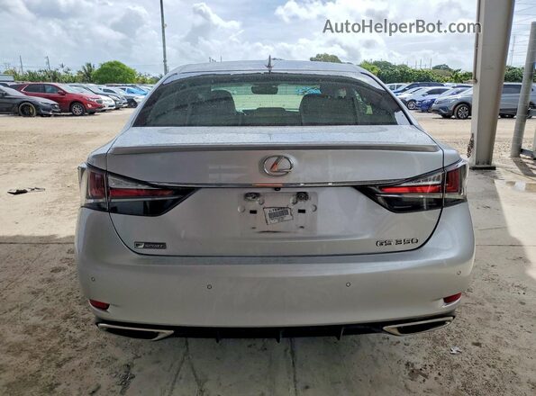 JTHBZ1BL2GA003450 2016 LEXUS GS Silver Вид ззаду