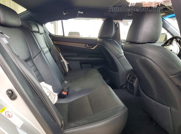 JTHBZ1BL2GA003450 2016 LEXUS GS Silver Вид задніх сидінь