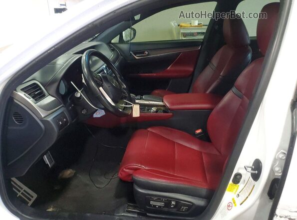 JTHBZ1BL2HA012277 2017 LEXUS GS White Вид салону спереду