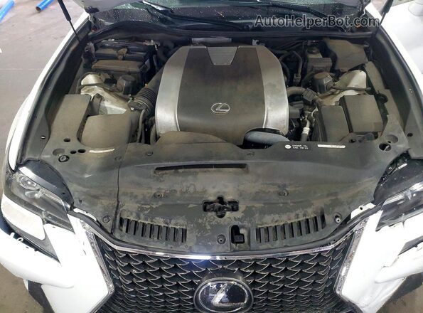 JTHBZ1BL2HA012277 2017 LEXUS GS White Вид задньої частини салону