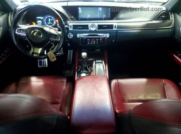 JTHBZ1BL2HA012277 2017 LEXUS GS White Вид панелі приладів
