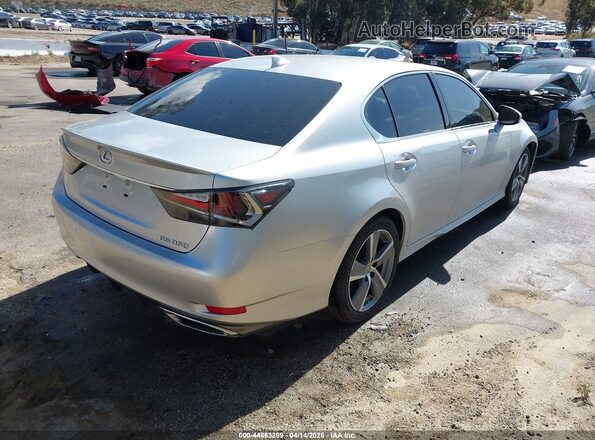 JTHBZ1BL3GA001027 2016 LEXUS GS 350 Silver Trasero derecho