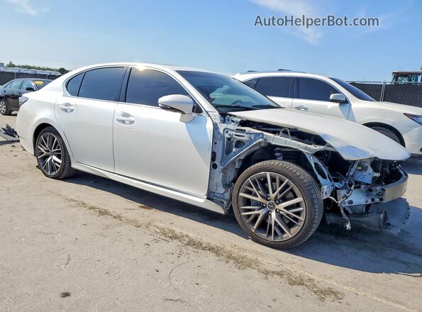 JTHBZ1BL4KA017293 2019 LEXUS GS White Front right