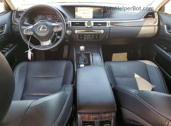 JTHBZ1BL4KA017293 2019 LEXUS GS White Dashboard view