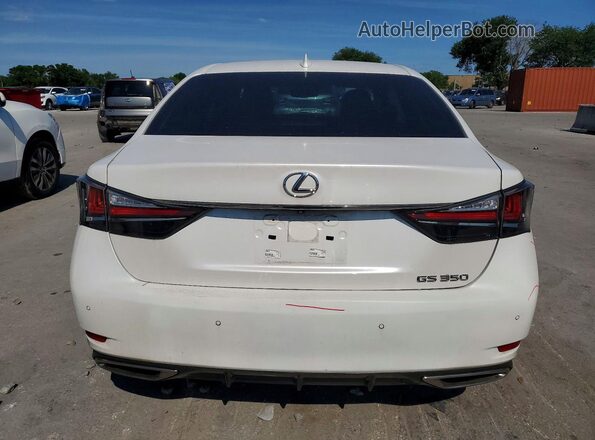 JTHBZ1BL4KA017293 2019 LEXUS GS White Rear view